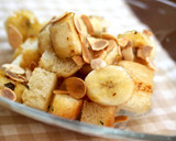A picture of step 3 of Caramel Banana Toast in 5 Minutes.
