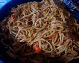 A picture of step 7 of Chinese noodles.
