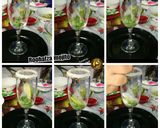 A picture of step 4 of Different flavoured Vegan Mojito.