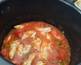 Une image de l'étape 5 de Poulet basquaise à ma façon.