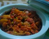 गाजर मटर और आलू की सब्जी (gajar matar aur aloo ki sabzi recipe in Hindi) रेसिपी चरण 5 फोटो
