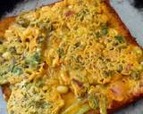 Besan Bean Sprouts open sandwich recipe step 4 photo