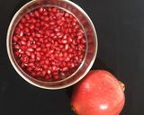 A picture of step 1 of Pomegranate Juice.