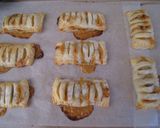 A picture of step 8 of Caramel Banana Pie with Frozen Puff Pastry Sheets.