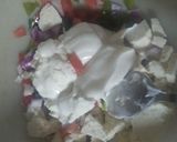 A picture of step 2 of Veg grilled sandwich.