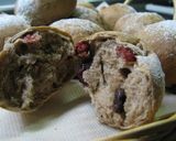 A picture of step 8 of Chewy Little Walnut-Raisin Whole Wheat Rolls.