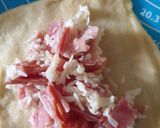 Foto langkah ke 5 dari resep Roti Sobek Smoked Ham Keju.