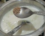 A picture of step 2 of Bottle gaurd kheer.