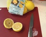 A picture of step 1 of Honey lemon 🍋.