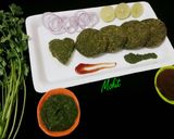 A picture of step 6 of Haryali kabab.
