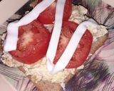 A picture of step 4 of Tomato Mayo Egg Sandwich.