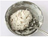 A picture of step 4 of Ari Pathiri/ Rice Rotti.