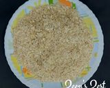 A picture of step 3 of Oven Roasted Flattened Rice or Poha.