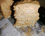 A picture of step 4 of Bread cake/nutella cake.