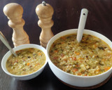 உடைத்த கோதுமை கிச்சிடி சூப் (Broken wheat khichdi soup recipe in tamil) ரெசிபி ஸ்டேப் 12 புகைப்படம்