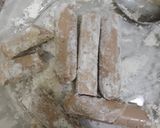Foto langkah ke 1 dari resep Sosis tepung bakar teflon.