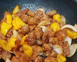 A picture of step 8 of Sweet and Sour Pork.