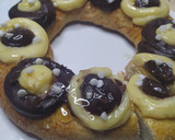 Foto del paso 4 de la receta: Rosca De Pascua Con Crema Pastelera de Vainilla y De Chocolate