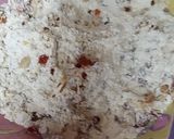 A picture of step 4 of Eggless Wheat fruit cake (Christmas plum cake).