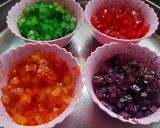 A picture of step 5 of Tutti fruity.