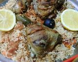 Foto langkah ke 12 dari resep Nasi Arab Kabsah Ayam.