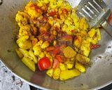फूलगोभी आलू की भुजिया(fulgobhi alu ki bhujiya recipe in hindi) रेसिपी चरण 3 फोटो