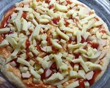 Foto langkah ke 6 dari resep Pizza Ekonomis anti gagal.
