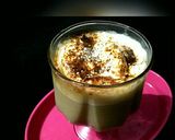 A picture of step 4 of Cool vanilla coffee.