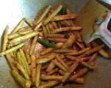 A picture of step 2 of Kachu Loti (Arum lob)with prawn #cookpad.