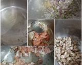 A picture of step 1 of Chicken Macaroni.
