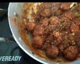 A picture of step 6 of Veg Dry Manchurian.