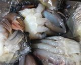 Hình bước làm 2 của món Cua lột chiên xù
