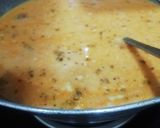 A picture of step 3 of Methi Pakoda Kadhi.