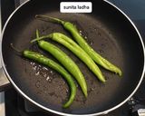 A picture of step 7 of Hyderabadi Mirchi Ka Salan.