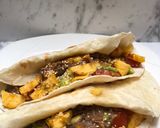 Foto del paso 9 de la receta: Tacos 🌮 a mi manera colombianizados con plátano maduro y carne desmechada