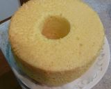 A picture of step 14 of Seriously Simple Just-Mix Chiffon Cake.