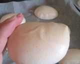 A picture of step 7 of Vickys Amazing Eggless Meringues, GF DF EF SF NF.