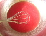 A picture of step 6 of Watermelon Jelly on Watermelon Bavarian Cream.