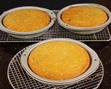 A picture of step 8 of Salted Caramel Apple Layer Cake with Cinnamon Marscapone Cream Frosting.