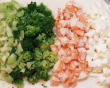A picture of step 3 of Shrimp and Broccoli Tartare Style Croquettes.