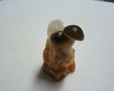 A picture of step 3 of Autumn Bento Side Dish - Mushrooms Growing on Stumps.