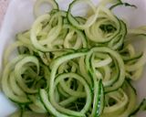 A picture of step 3 of Asian Spicy Cucumber Sesame Salad.