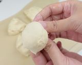 Foto langkah ke 7 dari resep Bakpao Isi Ubi Ungu Keju (No Mixer) 🍠🧀.