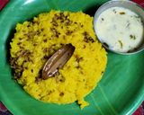 A picture of step 4 of Plain khichdi.