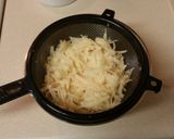 A picture of step 1 of Potato cabbage pancakes.