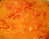 A picture of step 4 of Sunshine's chicken,ziti casserole.
