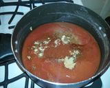 A picture of step 4 of Spanish Noodles.