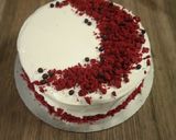 A picture of step 5 of Red Velvet Cake.