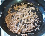 A picture of step 7 of Inari Sushi with Minced Meat and Bamboo Shoots.