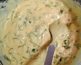 A picture of step 1 of Besan methi cheela chickpea flour and fenugreek chila.